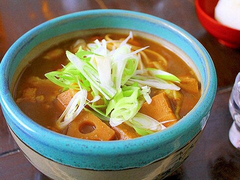 煮しめカレーうどん